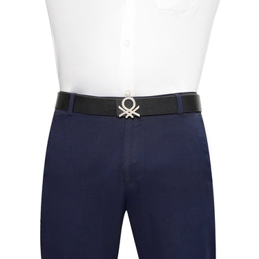 United Colors of Benetton Vicens Men's Reversible Belt Navy