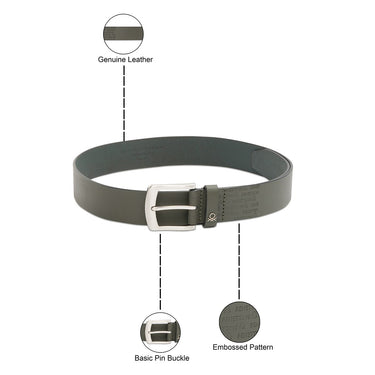 United Colors of Benetton Cavazzo Men's Non Reversible Belt Olive