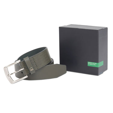United Colors of Benetton Cavazzo Men's Non Reversible Belt Olive