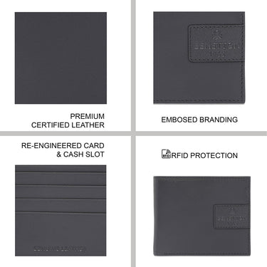 United Colors Of Benetton Jodeco Men's Global Coin Wallet Black