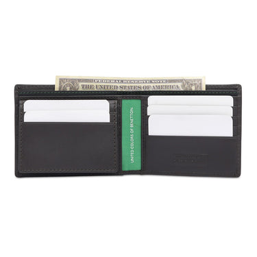 United Colors Of Benetton Rembla Men's Passcase Wallet Brown