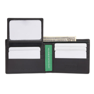 United Colors Of Benetton Rembla Men's Passcase Wallet Brown