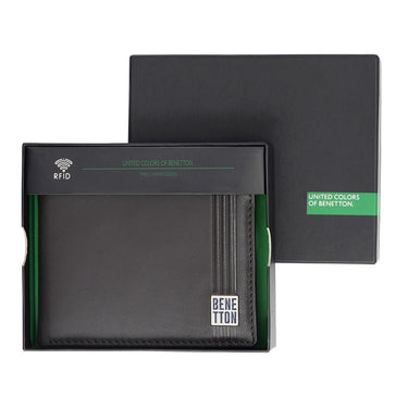 United Colors Of Benetton Rembla Men's Passcase Wallet Brown