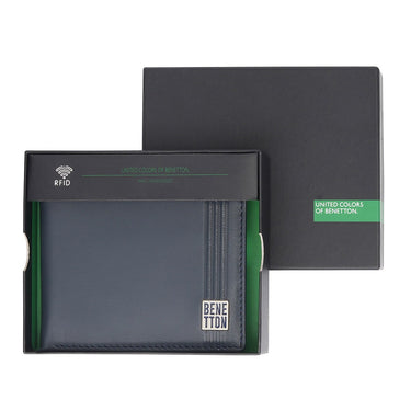 United Colors Of Benetton Rembla Men's Slimfold Wallet Navy