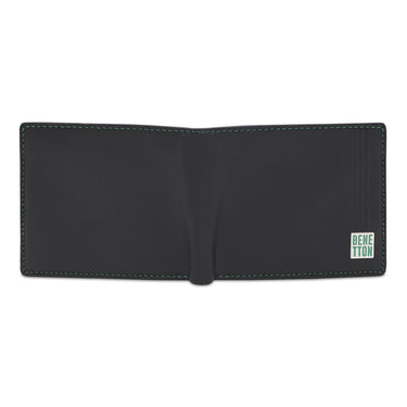 United Colors Of Benetton Rembla Men's Multicard Coin Wallet Black