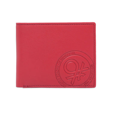 United Colors Of Benetton Serrat Men's Global Coin Wallet Red
