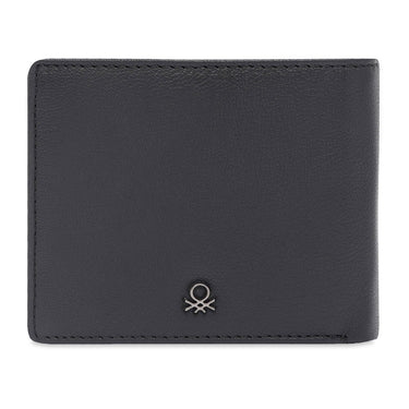 United Colors Of Benetton Serrat Men's Passcase Wallet Black
