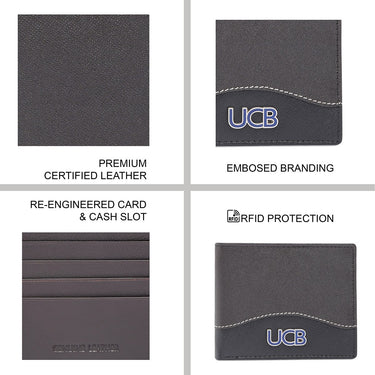 United Colors Of Benetton Broward Men's Global Coin Wallet Brown