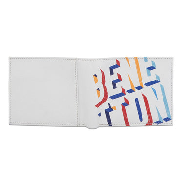 United Colors Of Benetton Almanor Men's Global Coin Wallet White