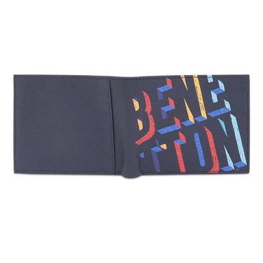 United Colors Of Benetton Almanor Men's Slimfold Wallet Navy