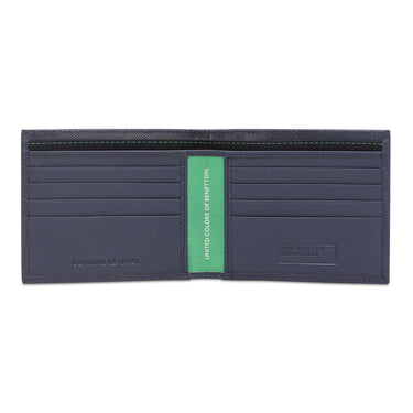 United Colors Of Benetton Almanor Men's Slimfold Wallet Navy