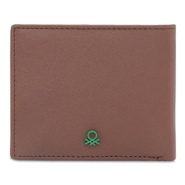 United Colors Of Benetton Kinman Men's Slimfold Wallet Tan