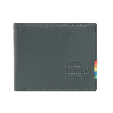United Colors Of Benetton Kinman Men's Global Coin Wallet Green