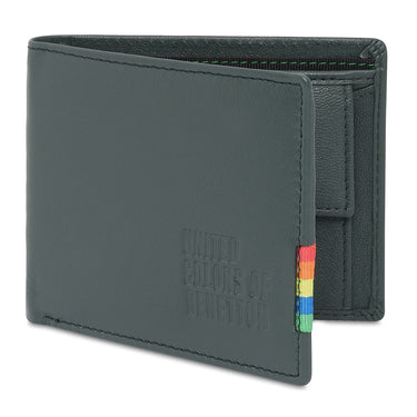 United Colors Of Benetton Kinman Men's Global Coin Wallet Green