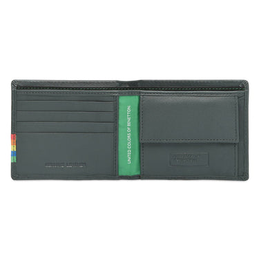 United Colors Of Benetton Kinman Men's Global Coin Wallet Green