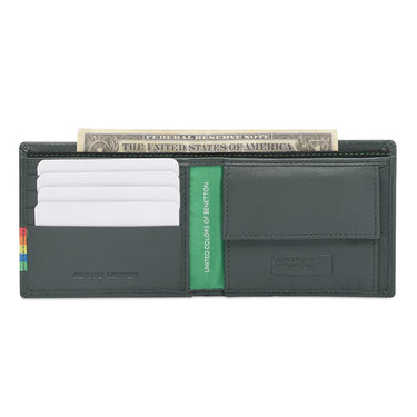 United Colors Of Benetton Kinman Men's Global Coin Wallet Green