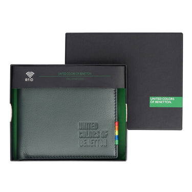 United Colors Of Benetton Kinman Men's Global Coin Wallet Green