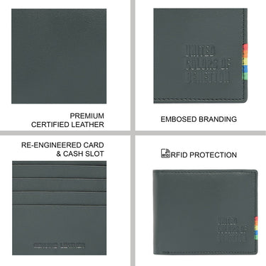 United Colors Of Benetton Kinman Men's Global Coin Wallet Green