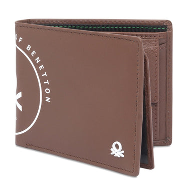 United Colors Of Benetton Tuxis Men's Multicard Coin Wallet Tan