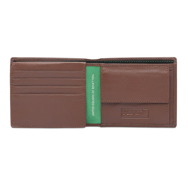 United Colors Of Benetton Tuxis Men's Multicard Coin Wallet Tan