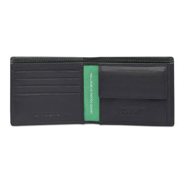 United Colors Of Benetton Tuxis Men's Global Coin Wallet Black