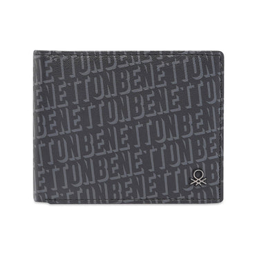 United Colors Of Benetton Owens Men's Passcase Wallet Black