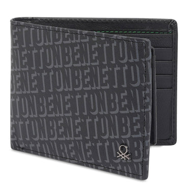 United Colors Of Benetton Owens Men's Passcase Wallet Black