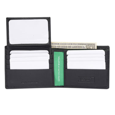 United Colors Of Benetton Owens Men's Passcase Wallet Black