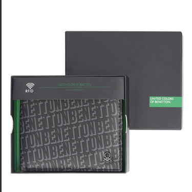 United Colors Of Benetton Owens Men's Passcase Wallet Black