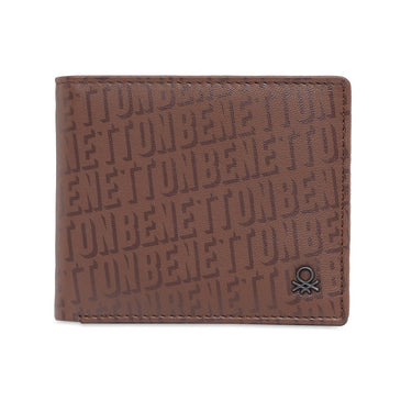 United Colors Of Benetton Owens Men's Global Coin Wallet Tan