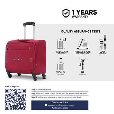 Tommy Hilfiger Formington Overnighter Burgundy