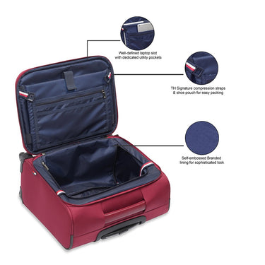 Tommy Hilfiger Formington Overnighter Burgundy