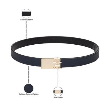 Tommy Hilfiger Cashe Womens Non Reversible Belt Navy