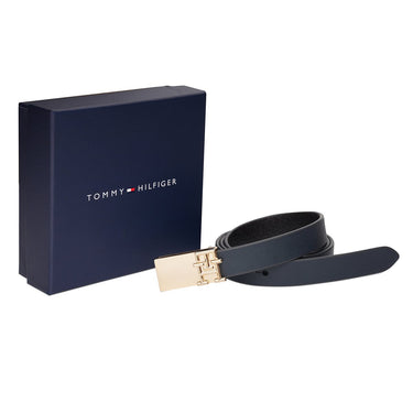 Tommy Hilfiger Cashe Womens Non Reversible Belt Navy