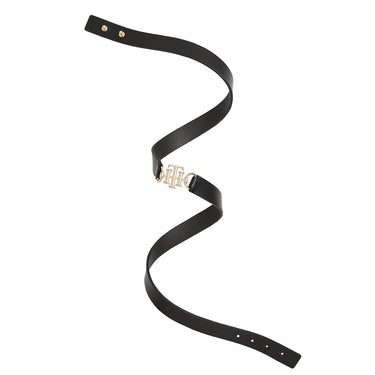 Tommy Hilfiger Yuki Womens Non Reversible Belt Black