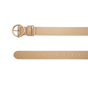 Tommy Hilfiger Saika Womens Non Reversible Belt Beige
