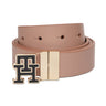 Tommy Hilfiger Cynus Womens Reversible Belt Pink Brown