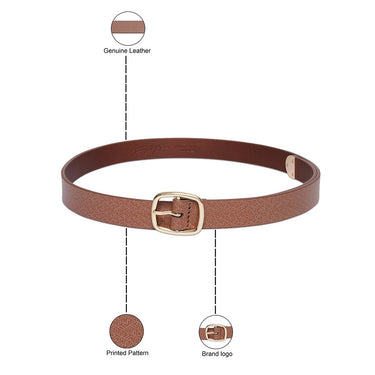 Tommy Hilfiger Michi Womens Non Reversible Belt Tan