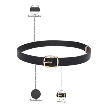 Tommy Hilfiger Michi Womens Non Reversible Belt Black