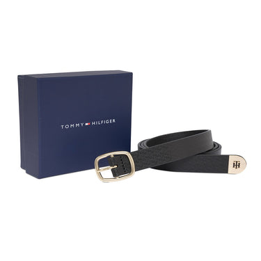Tommy Hilfiger Michi Womens Non Reversible Belt Black