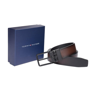 Tommy Hilfiger Odesa Men's Reversible Belt Brown Black