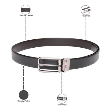 Tommy Hilfiger Jonava Men's Non Reversible Belt Black