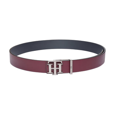 Tommy Hilfiger Malmo Men's Reversible Belt Wine Navy