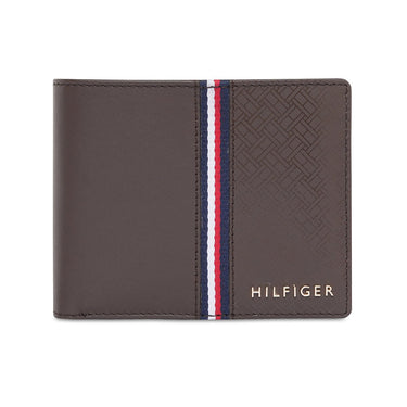 Tommy Hilfiger Zadar Mens Passcase Wallet Brown