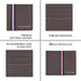 Tommy Hilfiger Zadar Mens Passcase Wallet Brown