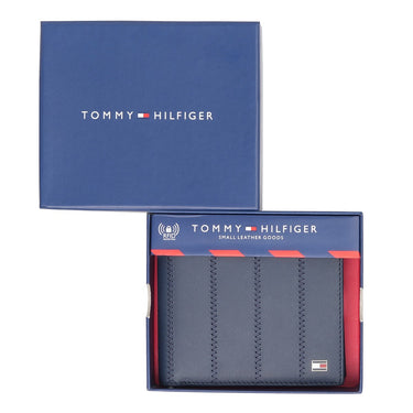Tommy Hilfiger Pazin Men'S Global Coin Wallet Navy
