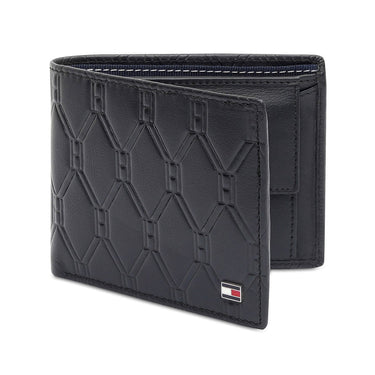 Tommy Hilfiger Solin Men'S Global Coin Wallet Black