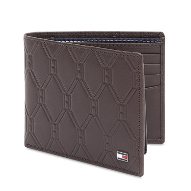 Tommy Hilfiger Solin Men'S Passcase Wallet Brown