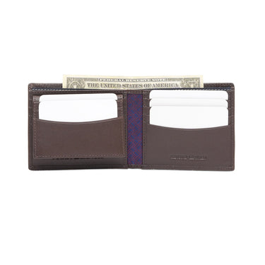 Tommy Hilfiger Solin Men'S Passcase Wallet Brown
