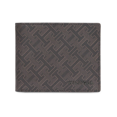 Tommy Hilfiger Porec Men'S Passcase Wallet Brown